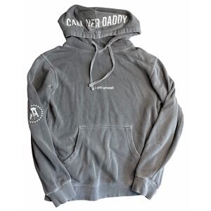 Call Her Daddy I Am Unwell Hoodie Gray Pullover Sweatshirt Women's Small